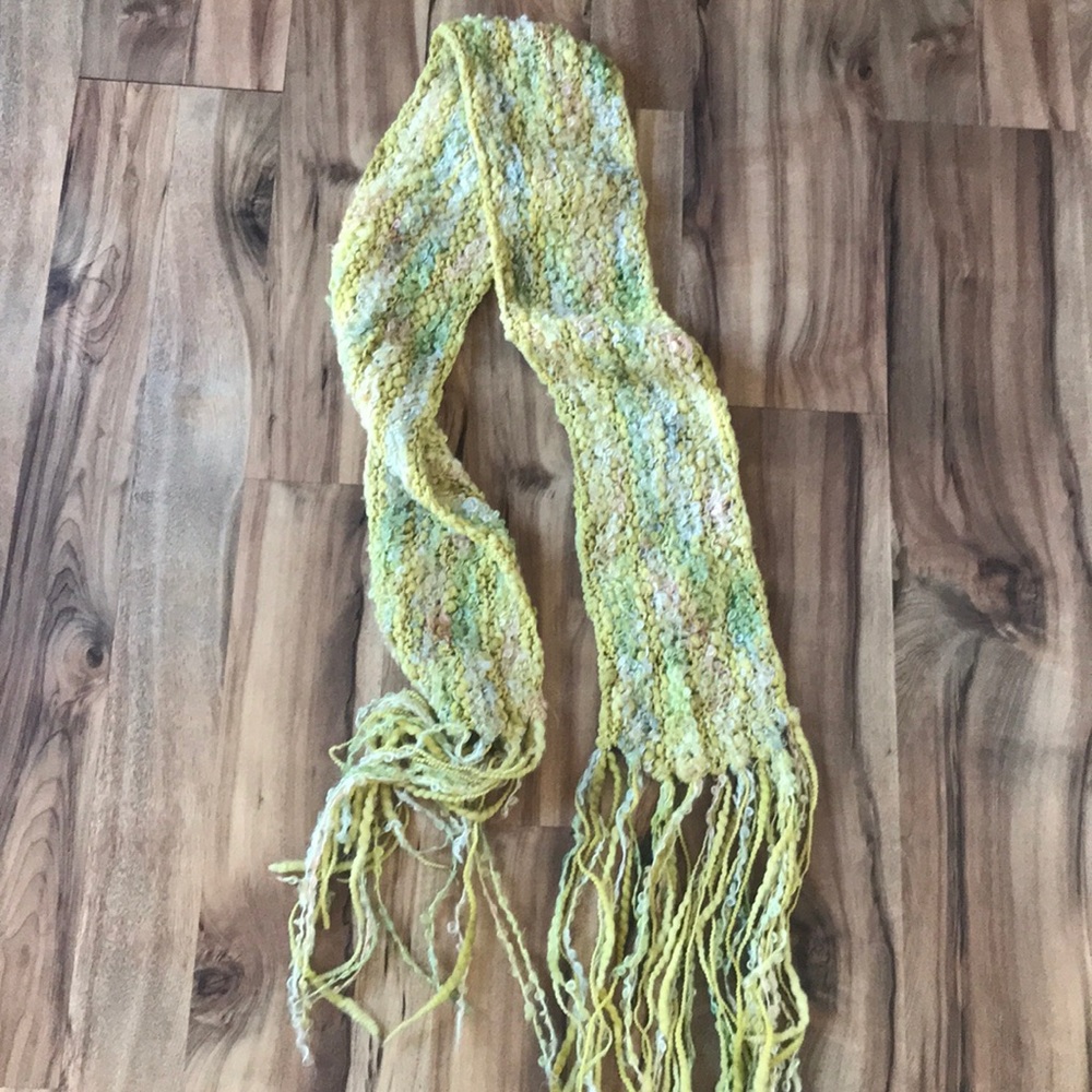 Home knit scarf